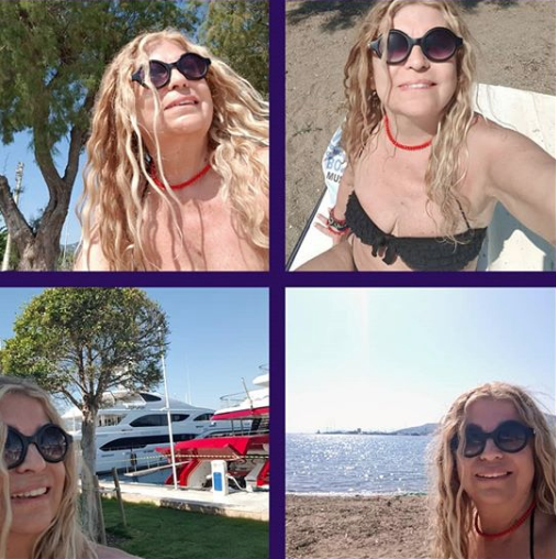 71 yaşındaki Füsun Önal bikinili fotoğraflarıyla sosyal medyayı salladı - Resim: 3