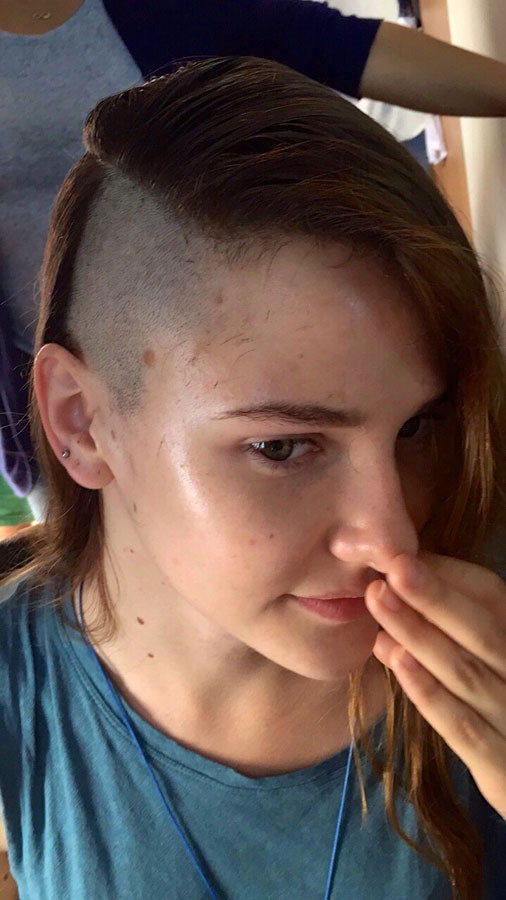 Alina Boz rol gereği saçlarını kazıttı - Resim: 2