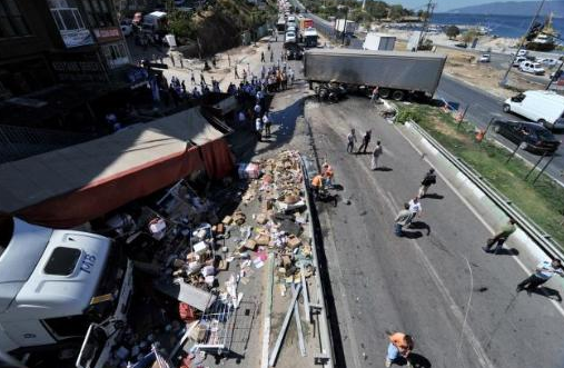 Bursa- İstanbul karayolu savaş alanı gibi! - Resim: 2