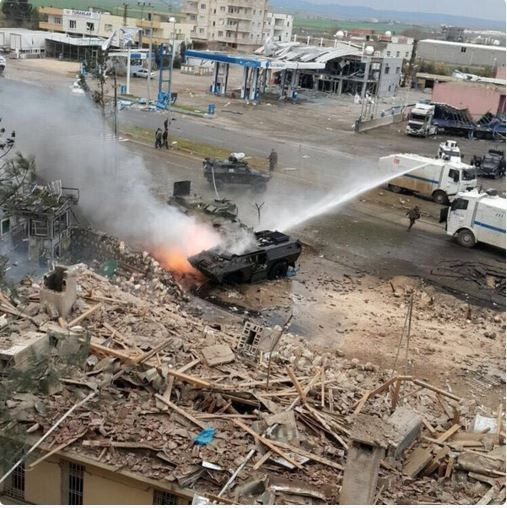 Nusaybin'de 2 polisi şehit eden bombalı tuzak böyle görüntülendi! - Resim: 1