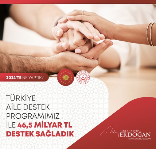 Cumhurbaşkanı Erdoğan'dan 2024 değerlendirmesi! "Gece gündüz demeden aşkla çalıştık" dedi hizmet ve projeleri paylaştı - Resim: 1