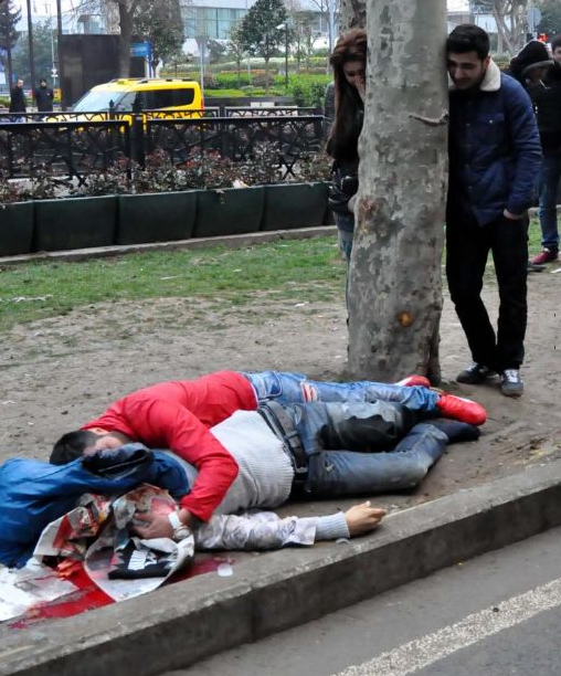 Şişli'de korkunç motosiklet kazası! - Resim: 3