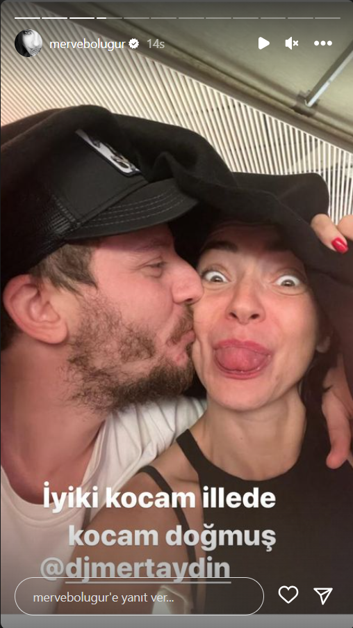 Merve Boluğur 'kocam' paylaşımına gelen yoruma çok kızdı! 'Evde kalmış...' - Resim: 2