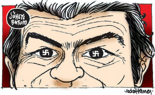 Batum karikatürleri böyle malzeme oldu! - Resim: 3