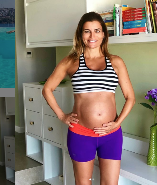 Ece Vahapoğlu hamileliğinde bakın kaç kilo almış sosyal medyadan paylaştı - Resim: 3