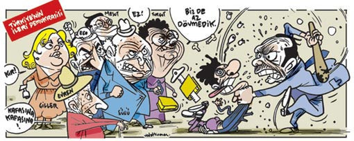 Öğrencilere dayak karikatürlerde - Resim: 4