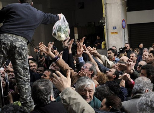 Bedava sebze - meyve izdihamı! - Resim: 4