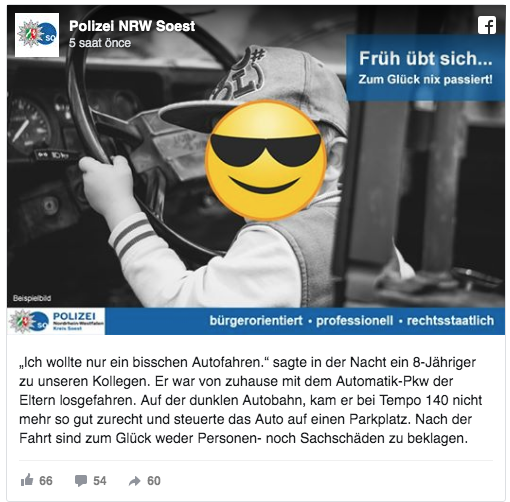 Araba çalan 8 yaşındaki çocuk 140 kilometre hıza ulaştı polise bakın ne dedi! - Resim: 0