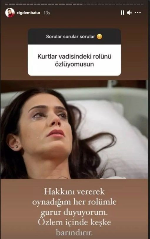 Kurtlar Vadisi yeniden mi başlayacak? Dizinin yıldızı Çiğdem Batur'dan açıklama - Resim: 4