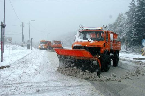 Bolu Dağı otoyolunda yılın ilk kar çilesi  - Resim: 1