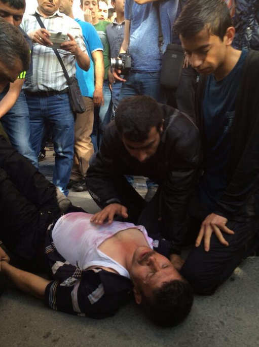 Soma'da polis müdahalesi - Resim: 3