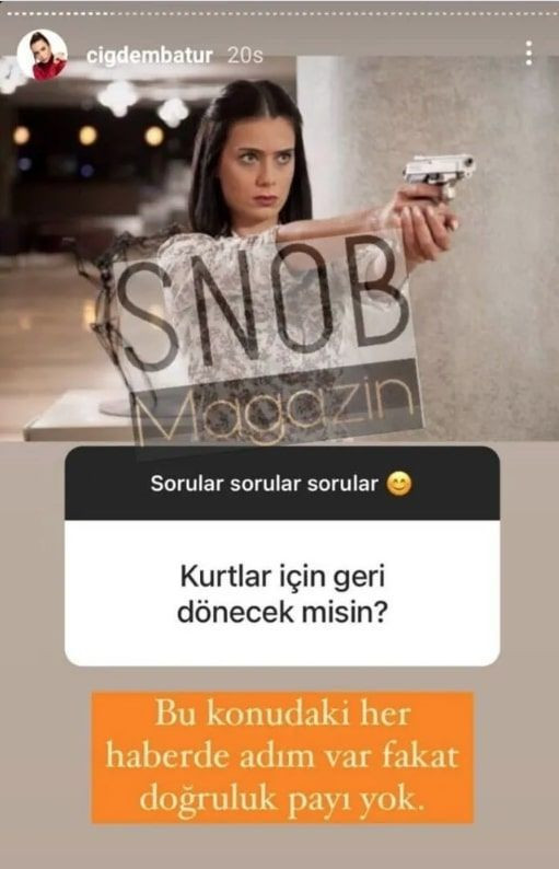 Kurtlar Vadisi yeniden mi başlayacak? Dizinin yıldızı Çiğdem Batur'dan açıklama - Resim: 3