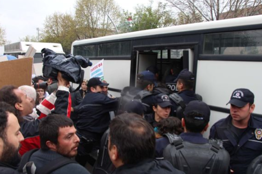YÖK protestosuna gözaltı - Resim: 3