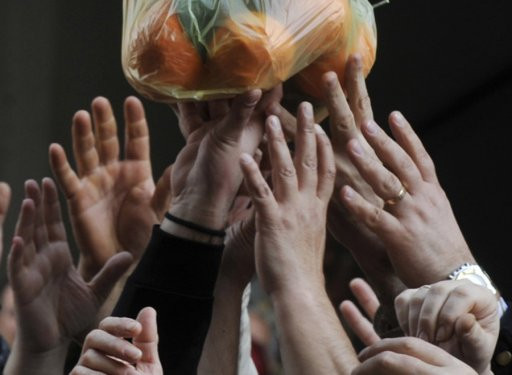 Bedava sebze - meyve izdihamı! - Resim: 1