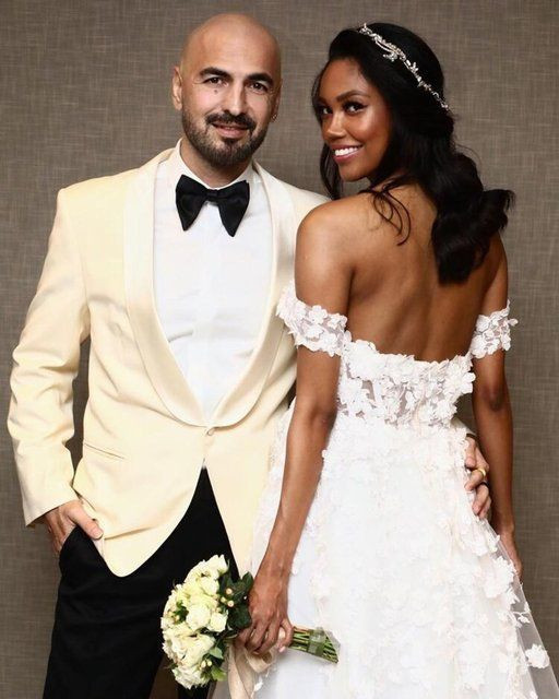 Soner Sarıkabadayı 8.5 aylık hamile sevgilisi Madelein Lopez Camelo ile evlendi - Resim: 1