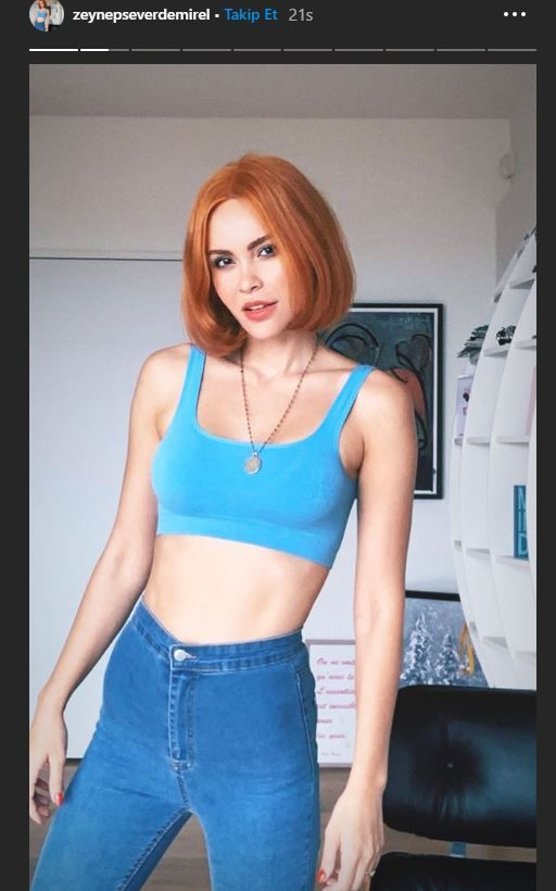 Zeynep Demirel karantina günlerinde imajını değiştirdi! Sosyal medya sallandı - Resim: 2