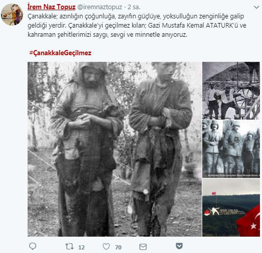103. yıldönümünde Çanakkale için öyle bir mesaj paylaştı ki... - Resim: 2
