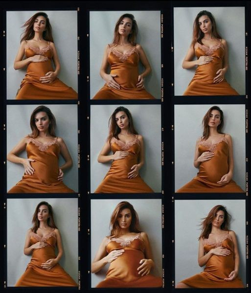 Emily Ratajkowski hamile olduğunu çıplak pozlarla duyurdu! - Resim: 4