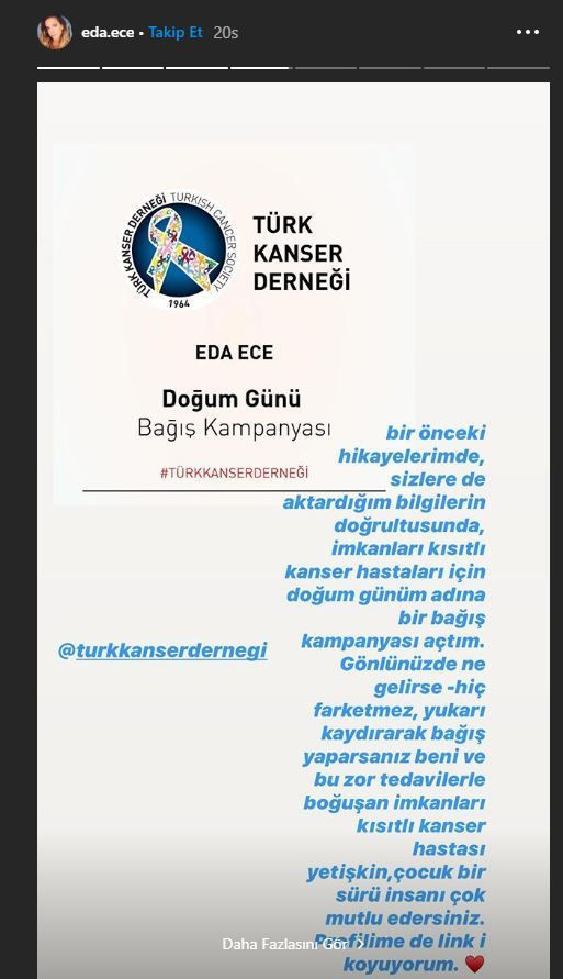 Yasak Elma yıldızı Eda Ece bağış kampanyası açtı! Gönülleri fethetti - Resim: 3