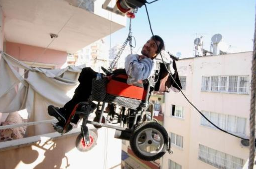 Engelli gencin büyük azmi  - Resim: 4