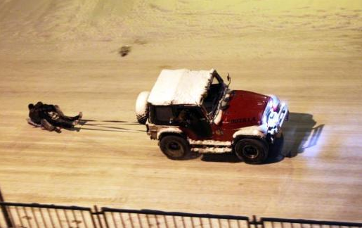 Ankara'lıların tehlikeli kar eğlencesi - Resim: 2