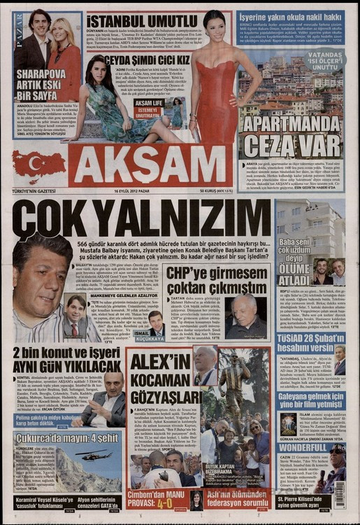 Güne damga vuran gazete manşetleri - Resim: 1