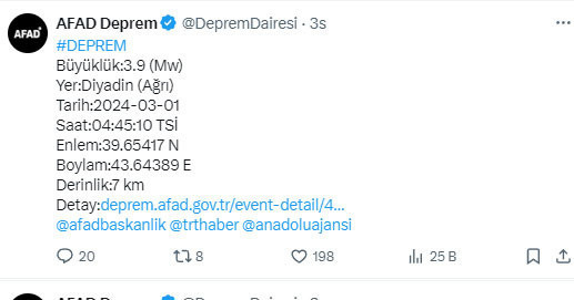 Sabaha karşı sallandı! Panik yaratan deprem, AFAD duyurdu - Resim: 0