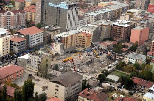 Deprem bölgesi havadan böyle görüntülendi - Resim: 3