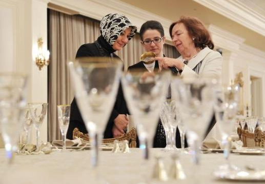 First Lady köşkün mutfağında - Resim: 1