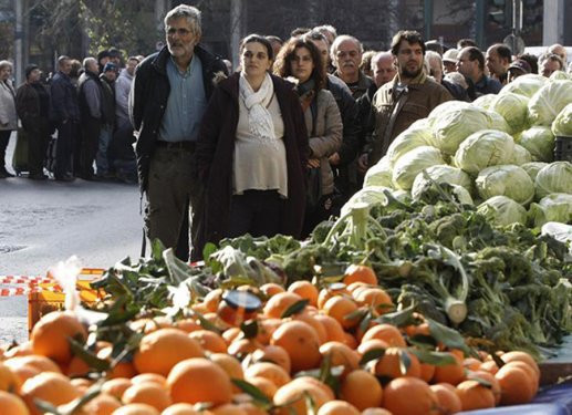 Bedava sebze - meyve izdihamı! - Resim: 3