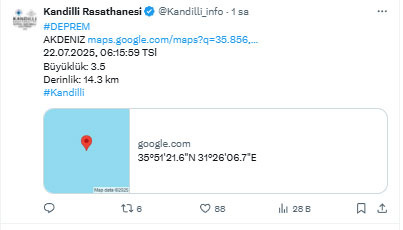 Sabah saatlerinde sallandı! AFAD ve Kandilli'den deprem açıklaması - Resim: 0