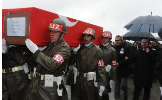 Şehit pilota hüzünlü veda - Resim: 3