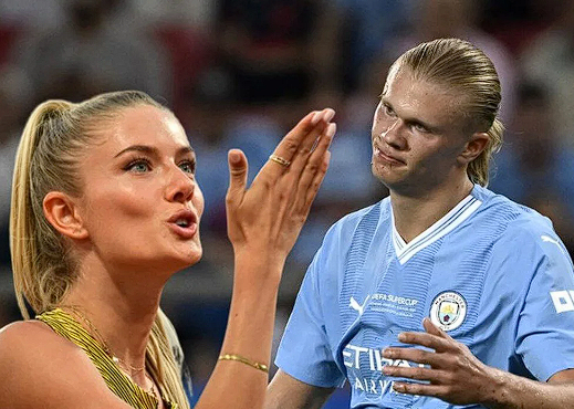 "Dünyanın en seksi sporcusu" Alica, Haaland'a meydan okudu: Onu mahvederim - Resim: 1