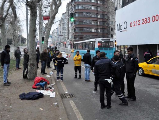 Şişli'de korkunç motosiklet kazası! - Resim: 2