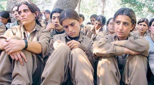 Kadın PKK'lıların içler acısı görüntüleri! - Resim: 3