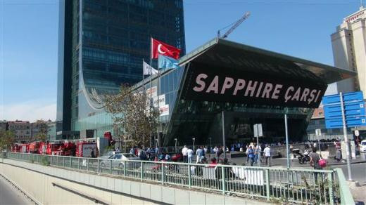 Sapphire'de yangın paniği - Resim: 3