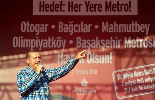 Erdoğan Başakşehir metrosunu açtı - Resim: 2