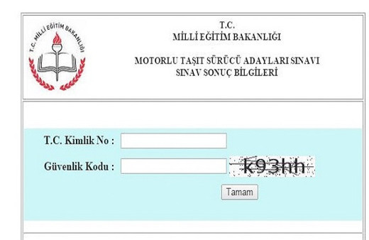 Ehliyet sınav sonuçları son durum-10 ekim