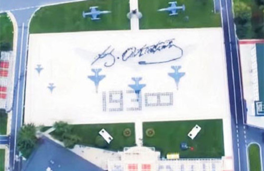 Hava Harp Okulu'ndan 10 Kasım için anlamlı çalışma