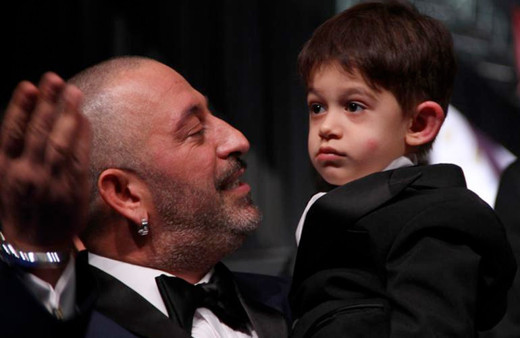 Cem Yılmaz'ın galasında oğlu Kemal şov yaptı!