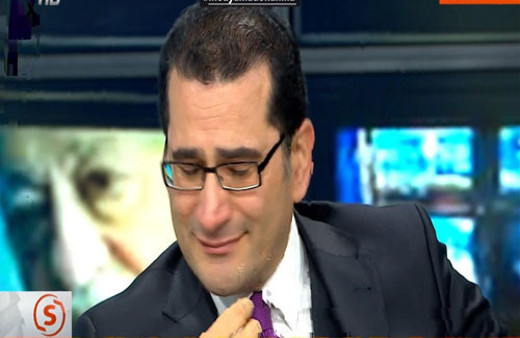 Ekranlar karartıldı, Kemal Gülen gözyaşlarını tutamadı