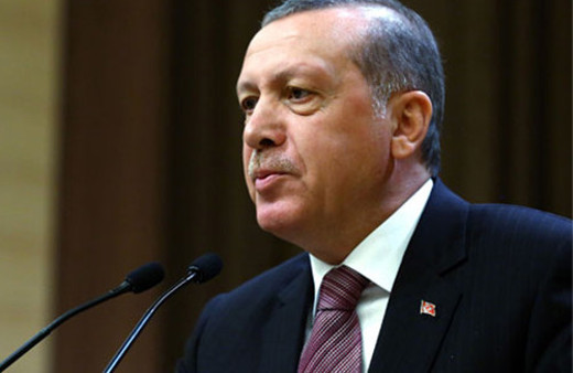 Erdoğan gece saat 00.20'de yalnız başına...