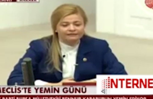 Meclisteki ilk yemin 'besmele' ile başladı