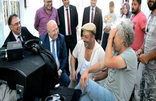 Cem Yılmaz 'İftarlık Gazoz' setinde