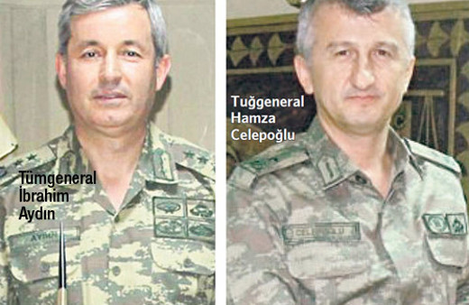Üst düzey 3 komutan tutuklandı!