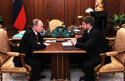 Öldü denilen Çeçen liderin Putin'le fotosu yayınlandı!