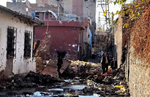 Diyarbakır Sur'da son durum çok fena! 
