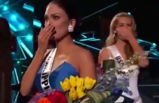 Kainat güzelinin adını yanlış söyleyince...