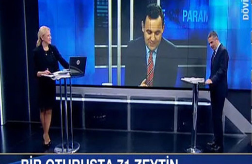 CNN Türk'te  Zeytin sorusu ortalığı karıştırdı!