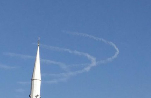 Savaş uçaklarından üç hilalli sorti iddiası!